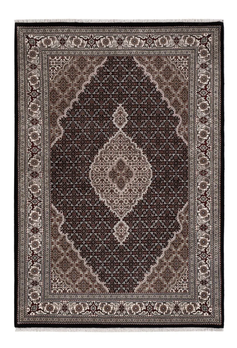 Indo Täbriz Teppich 141x204cm - Orientteppich