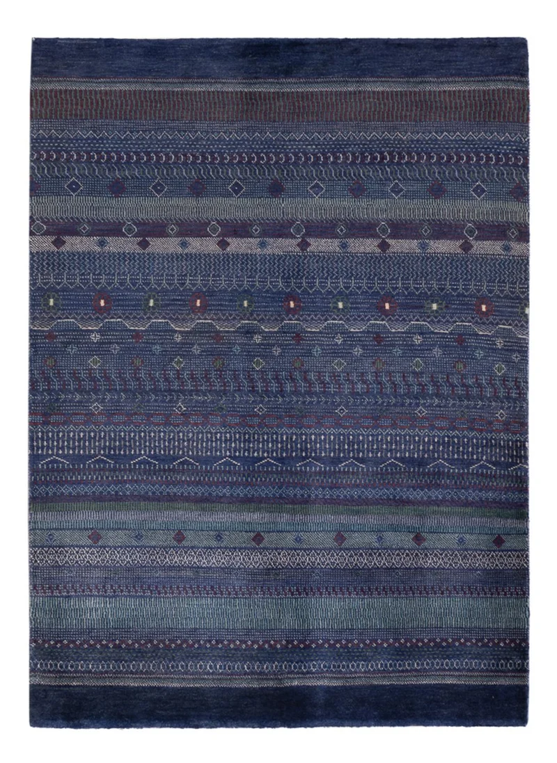Gabbeh Persisch Teppich 140x191cm - Perserteppich Wollteppich