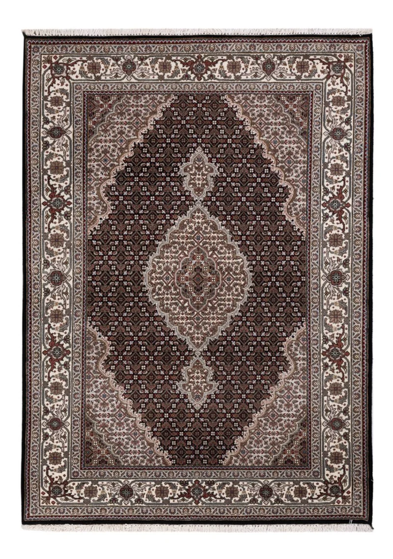 Indo Täbriz Teppich 141x196cm - Orientteppich