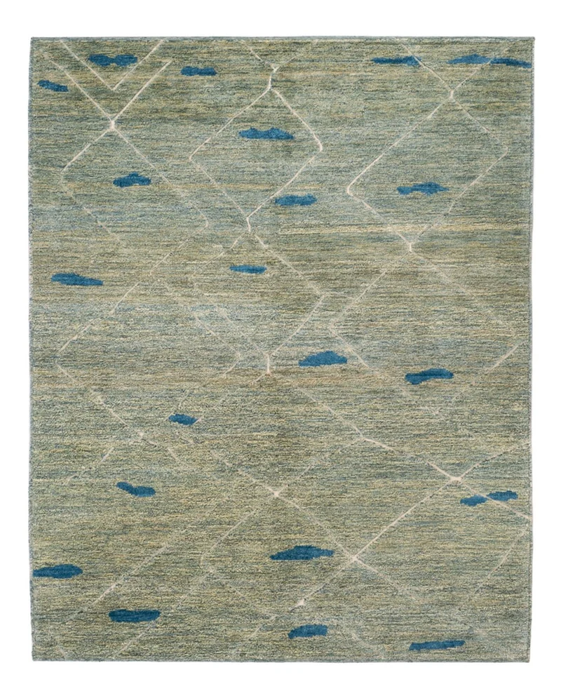 Berber Teppich 160x199cm - Wollteppich