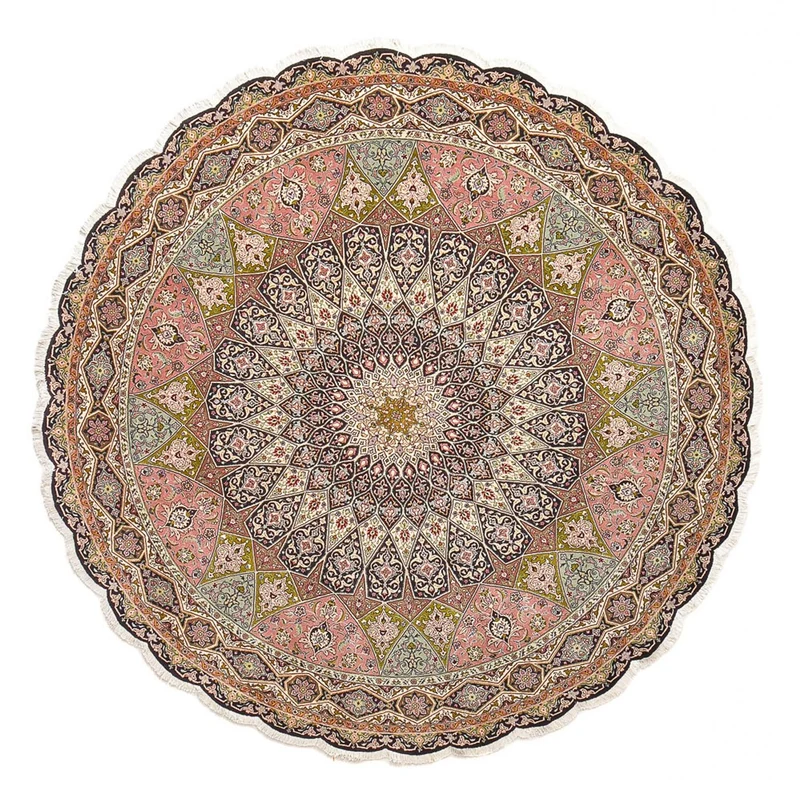 Täbriz - 50 Raj Teppich 250x250cm - Perserteppich