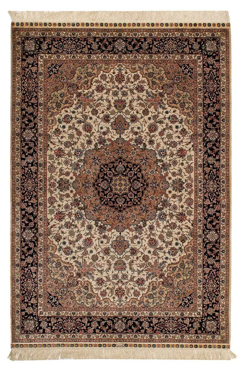 China Seide Teppich 122x183cm - Orientteppich