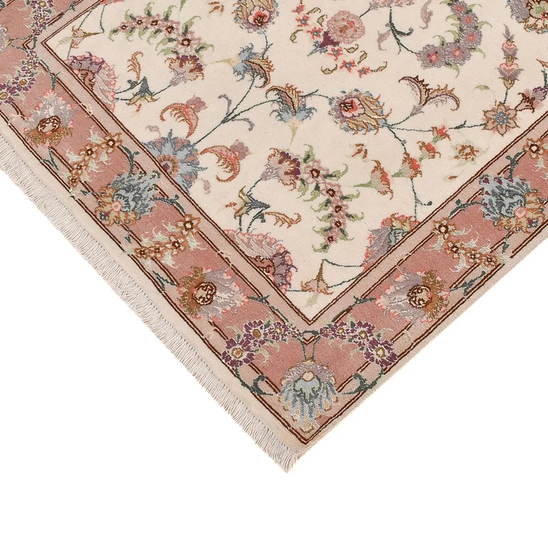 Täbriz - 60 Raj Teppich 77x347cm - Perserteppich