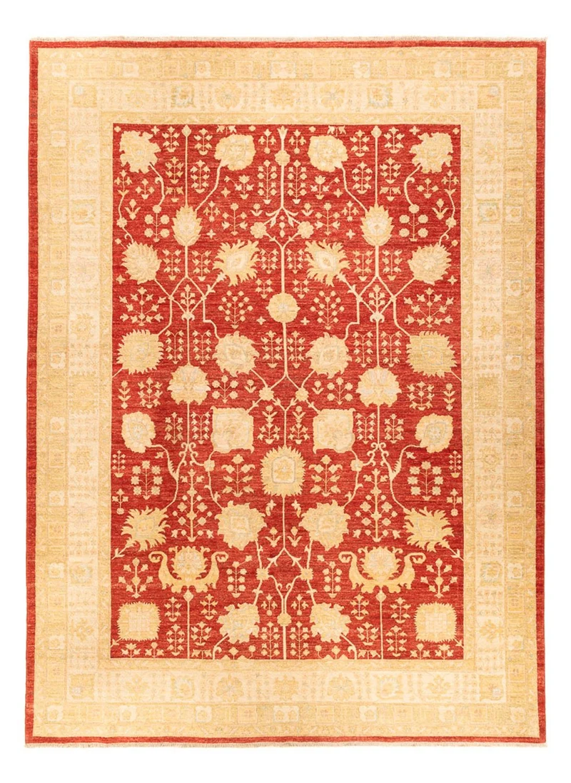 Ziegler Teppich - 254 x 343 cm - rot