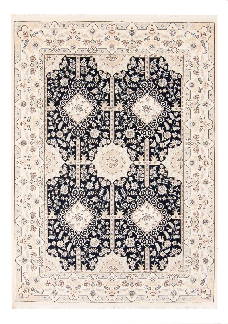 Perserteppich - Nain - 170 x 233 cm - dunkelblau