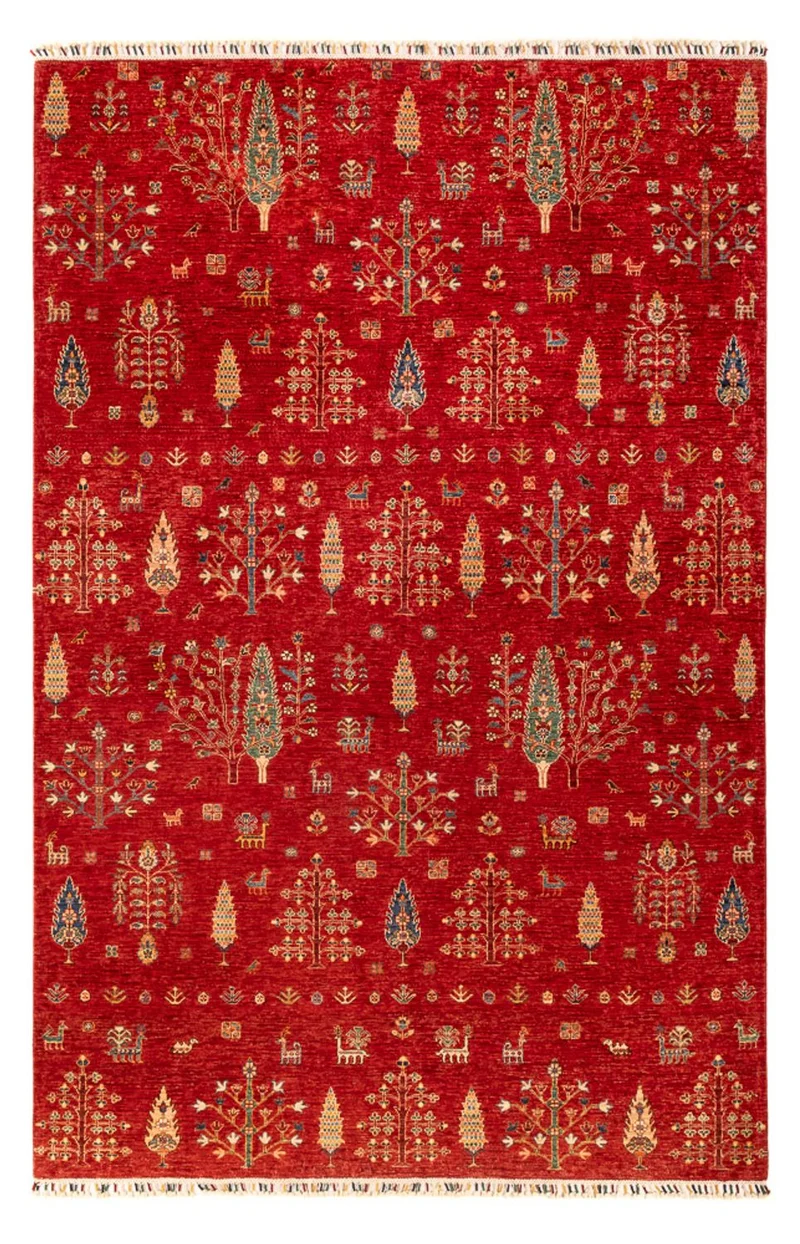 Ziegler Teppich - Ariana - 206 x 300 cm - rot