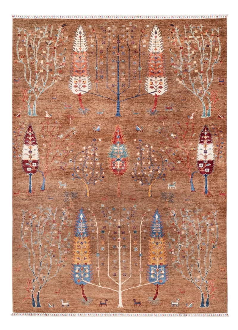 Ziegler Teppich - Ariana - 205 x 293 cm - dunkelbeige