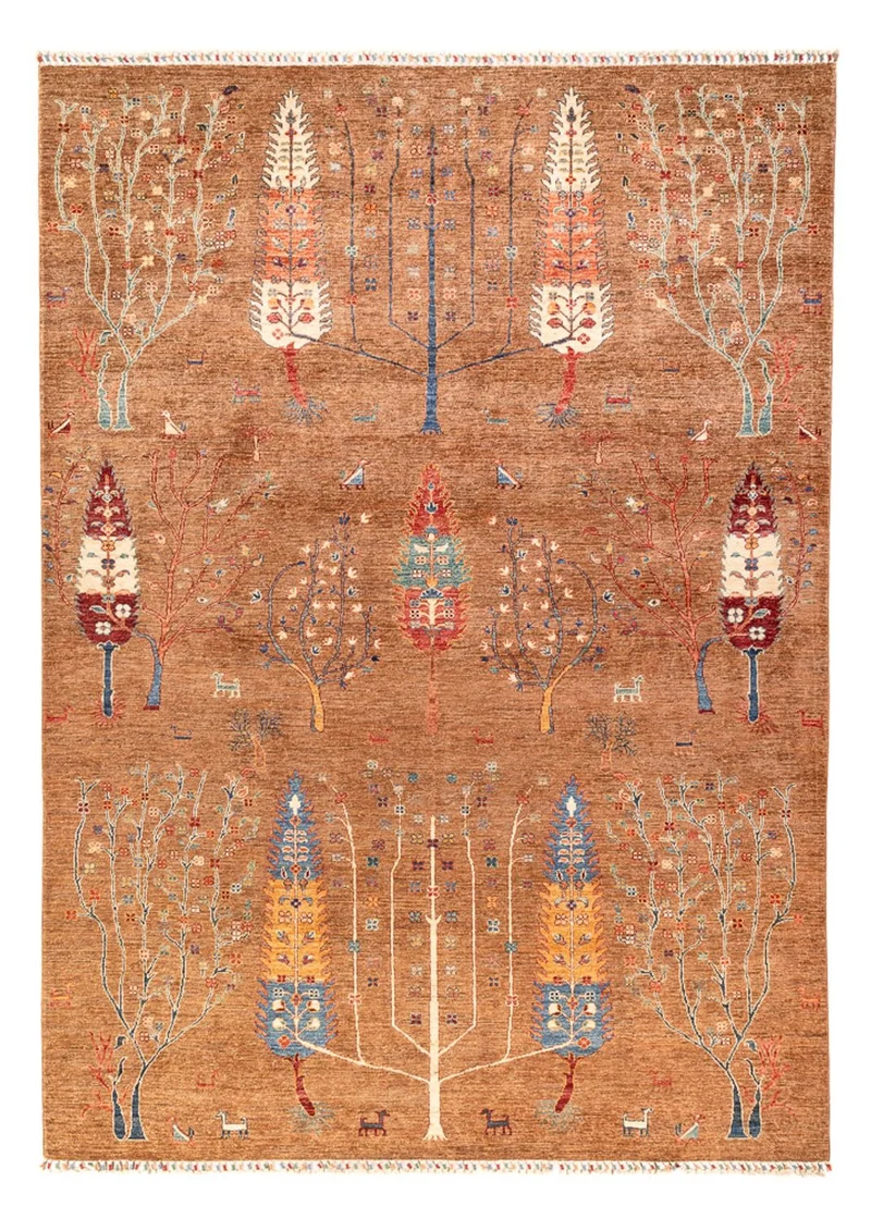 Ziegler Teppich - Ariana - 205 x 293 cm - dunkelbeige