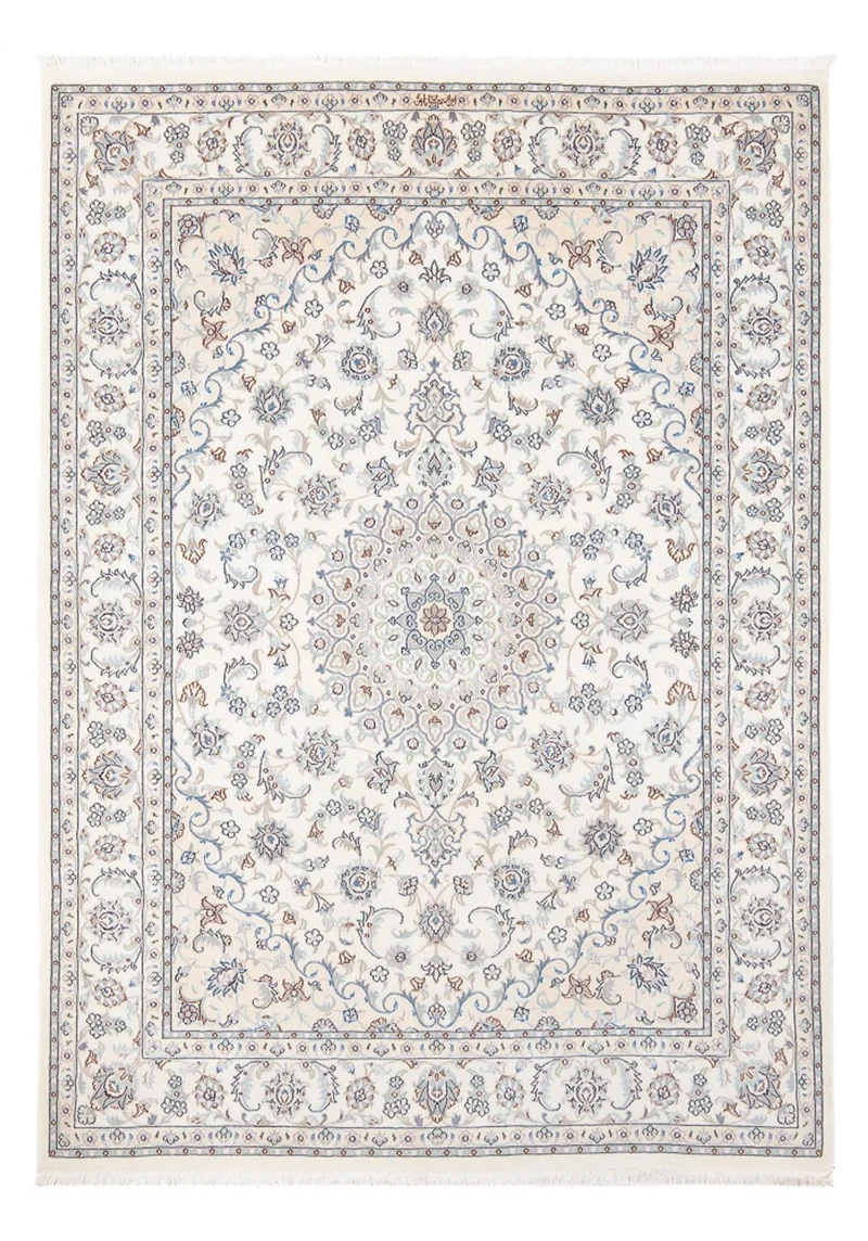 Perserteppich - Nain - Premium - 150 x 204 cm - creme