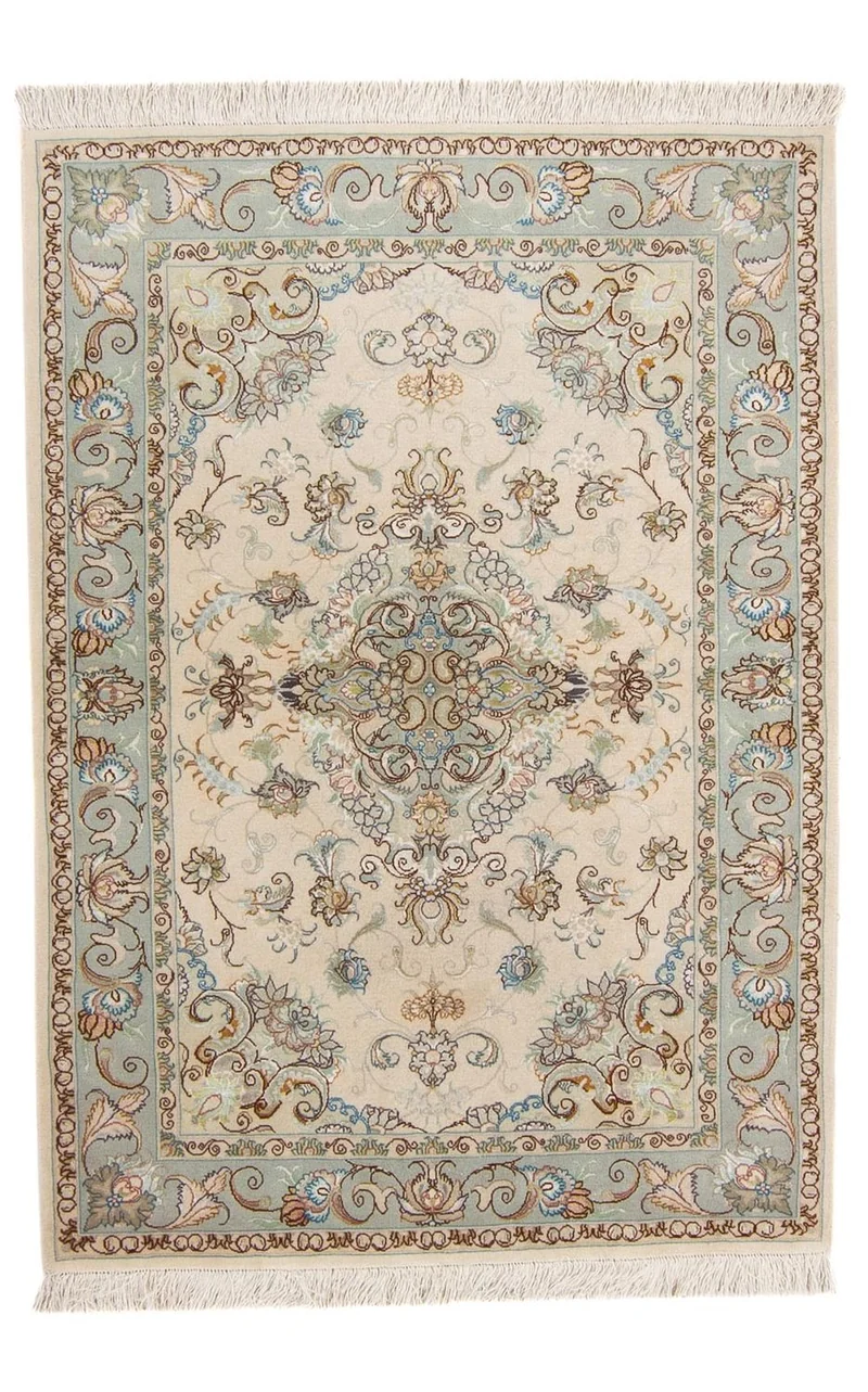 Täbriz - 50 Raj Teppich 100x150cm - Perserteppich