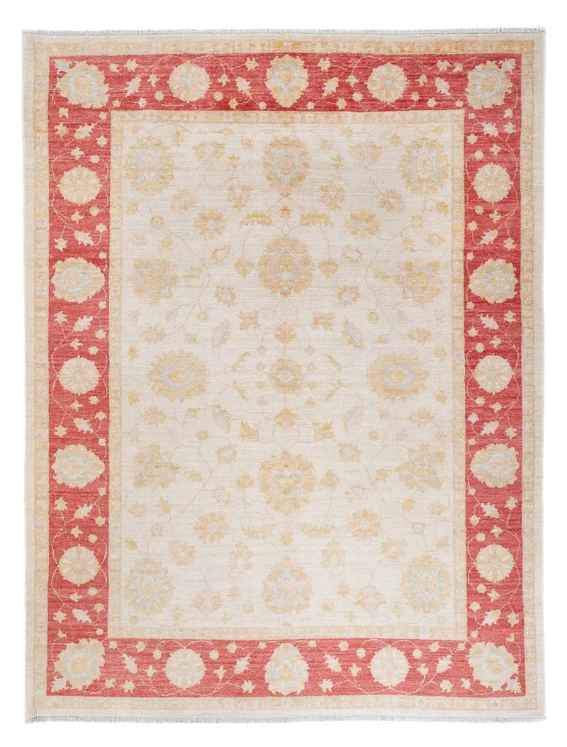 Ziegler Teppich - 172 x 238 cm - creme