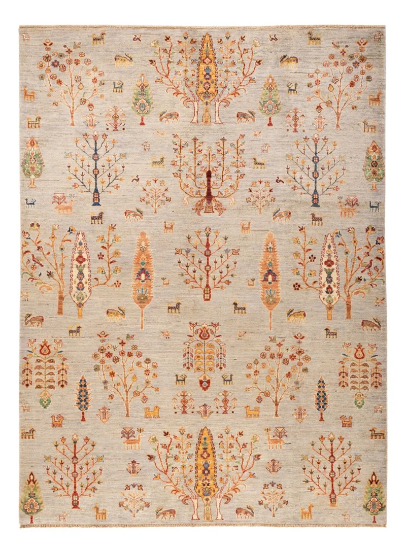 Ziegler Teppich - Ariana - 172 x 237 cm - hellgrau
