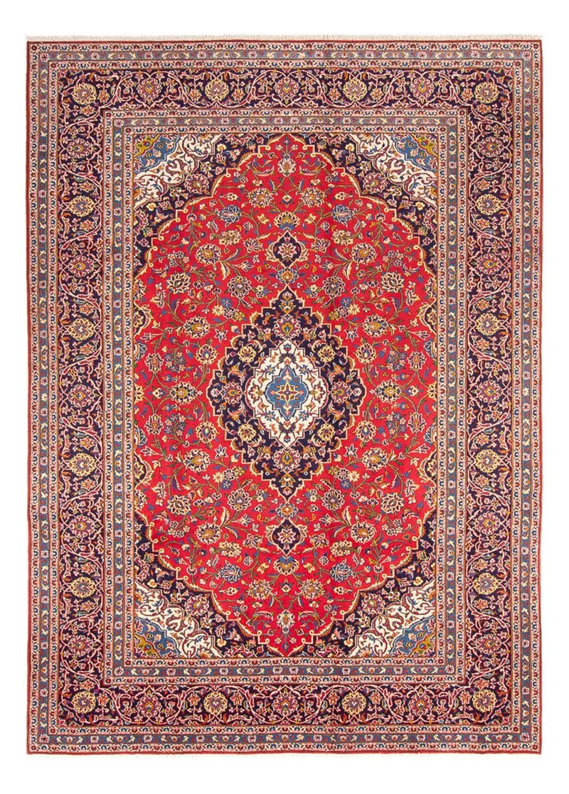 Keshan Teppich 247x343cm - Perserteppich
