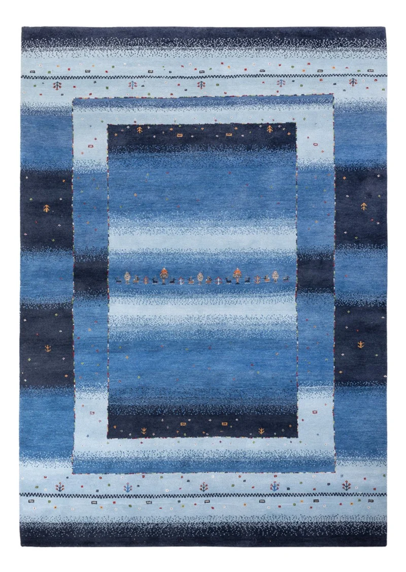 Indo Loribaft Teppich 169x243cm - Wollteppich