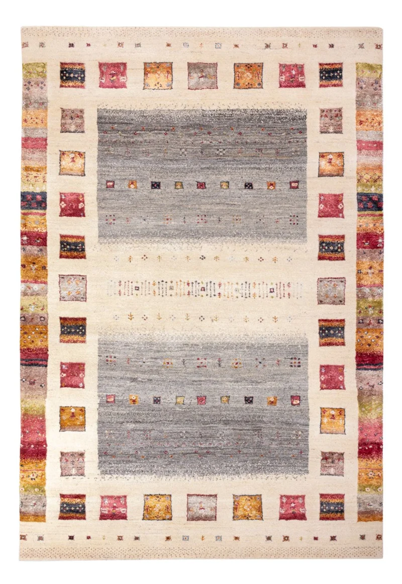 Indo Loribaft Teppich 166x245cm - Wollteppich