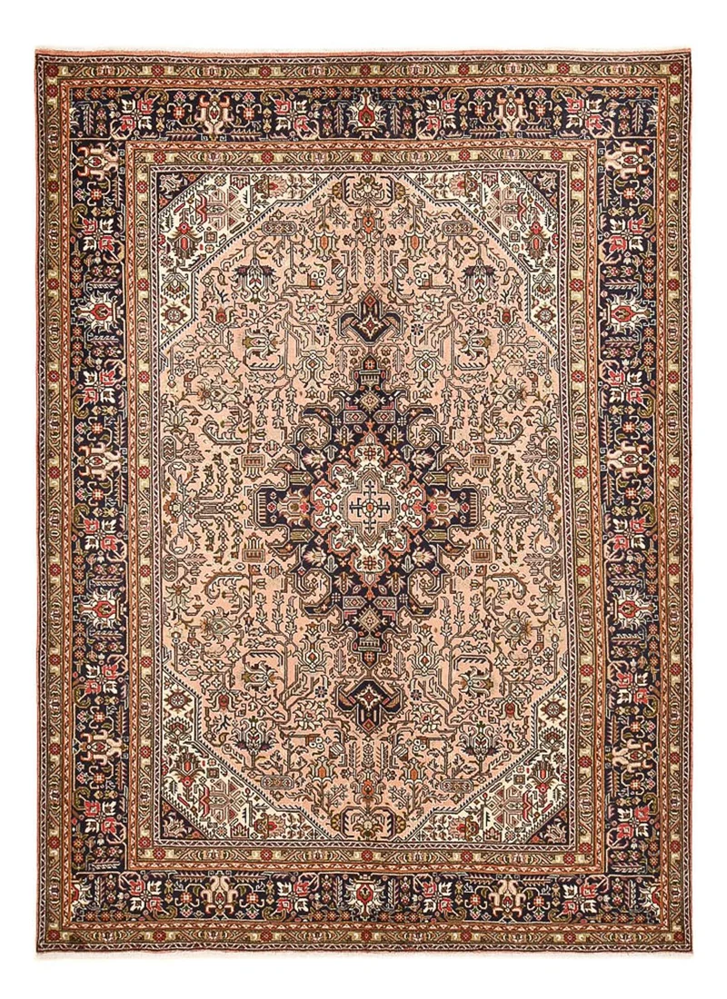 Perserteppich - Täbriz - 206 x 291 cm - hellrot