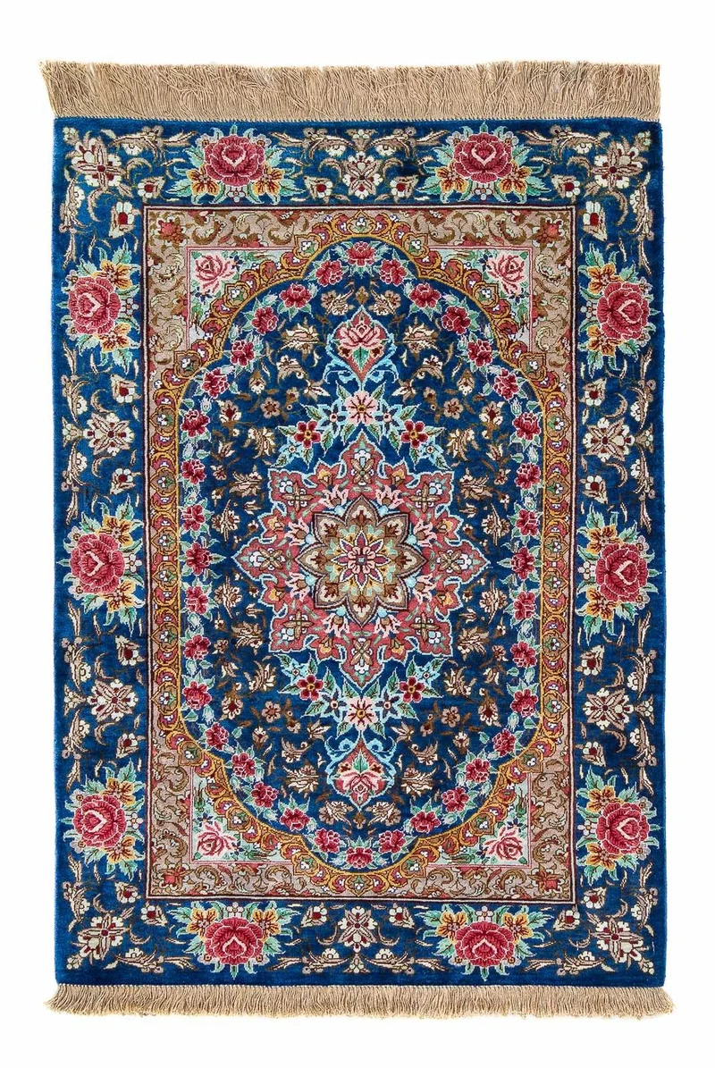 Ghom Teppich 55x80cm - Perserteppich