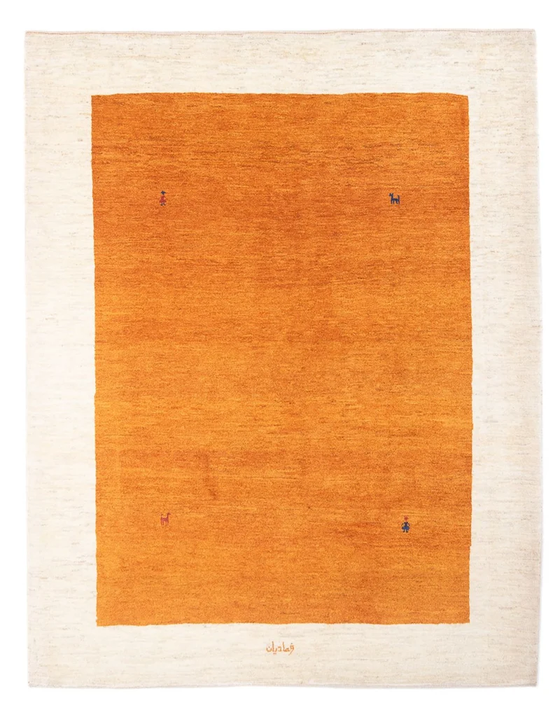 Gabbeh Persisch Teppich 153x196cm - Perserteppich Wollteppich