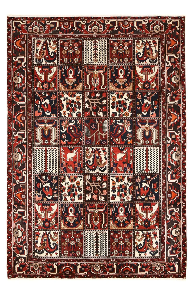 Perserteppich - Nomadic - 204 x 315 cm - mehrfarbig