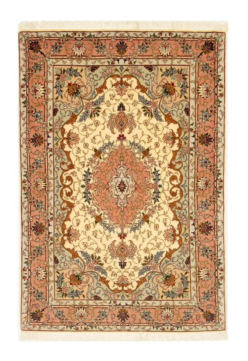 Täbriz - 50 Raj Teppich 100x152cm - Perserteppich
