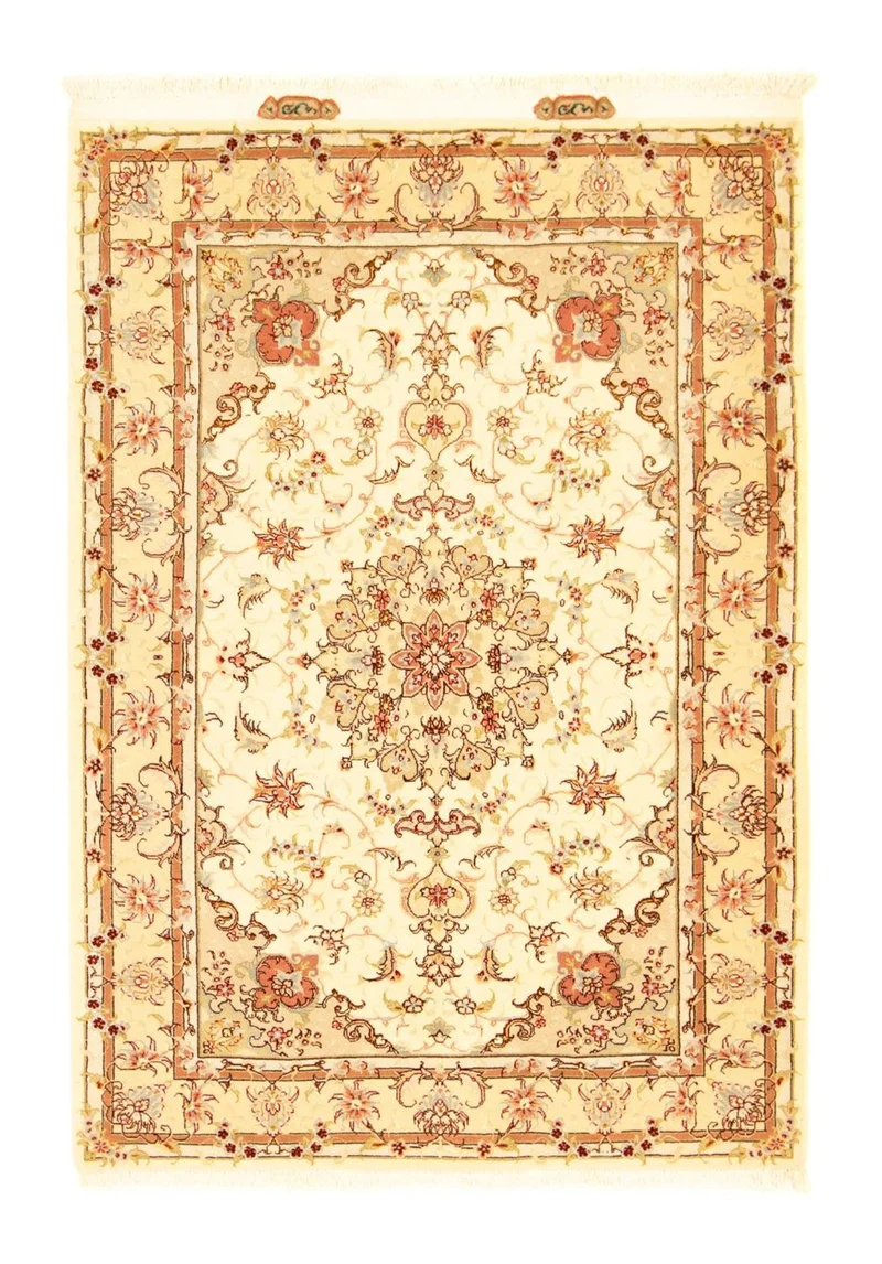 Täbriz - 50 Raj Teppich 102x148cm - Perserteppich