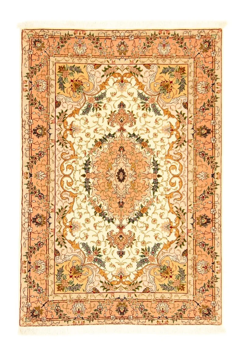 Täbriz - 50 Raj Teppich 100x150cm - Perserteppich