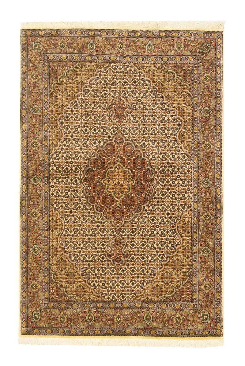 Täbriz - 50 Raj Teppich 100x150cm - Perserteppich