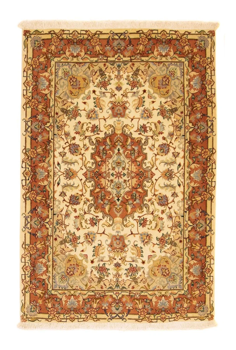 Täbriz - 50 Raj Teppich 100x150cm - Perserteppich