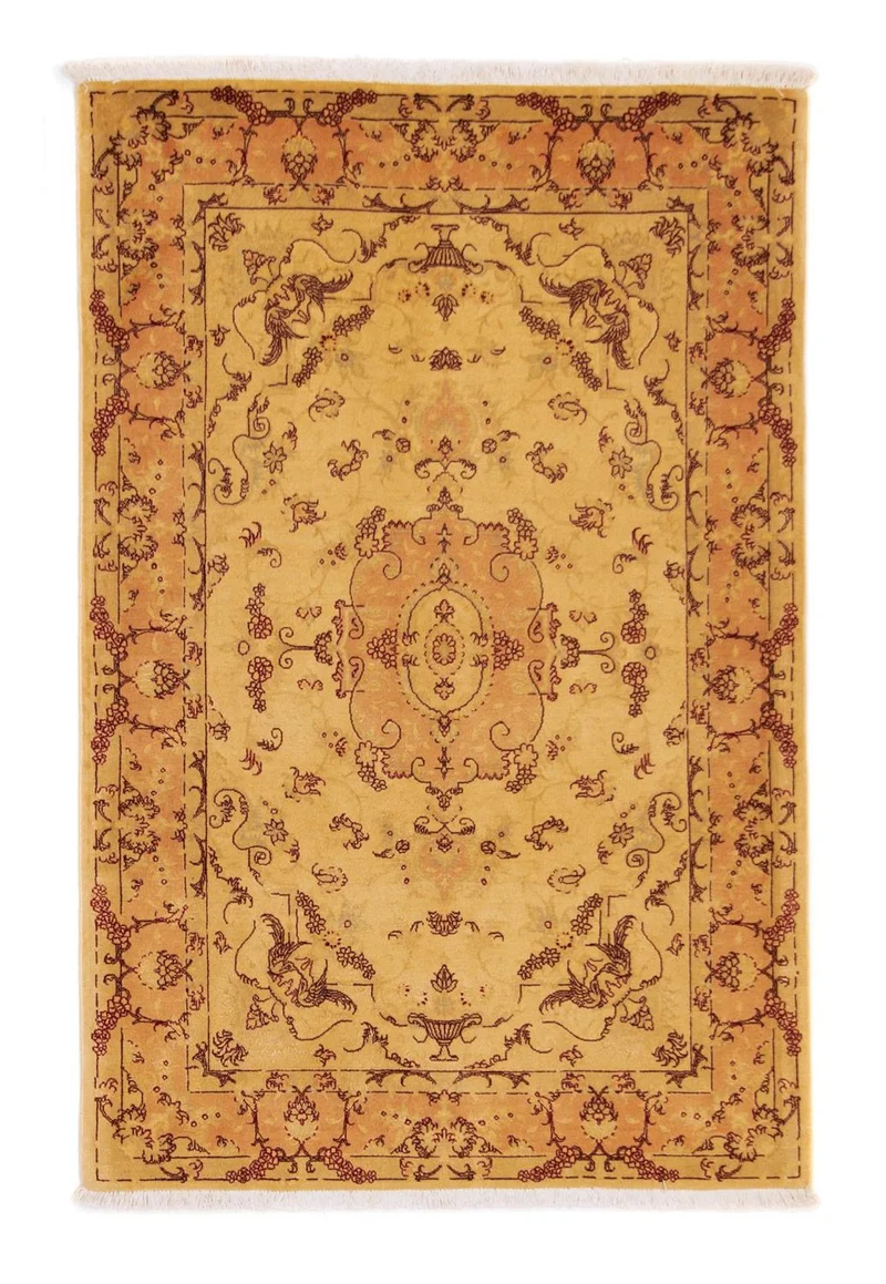 Täbriz - 50 Raj Teppich 100x150cm - Perserteppich