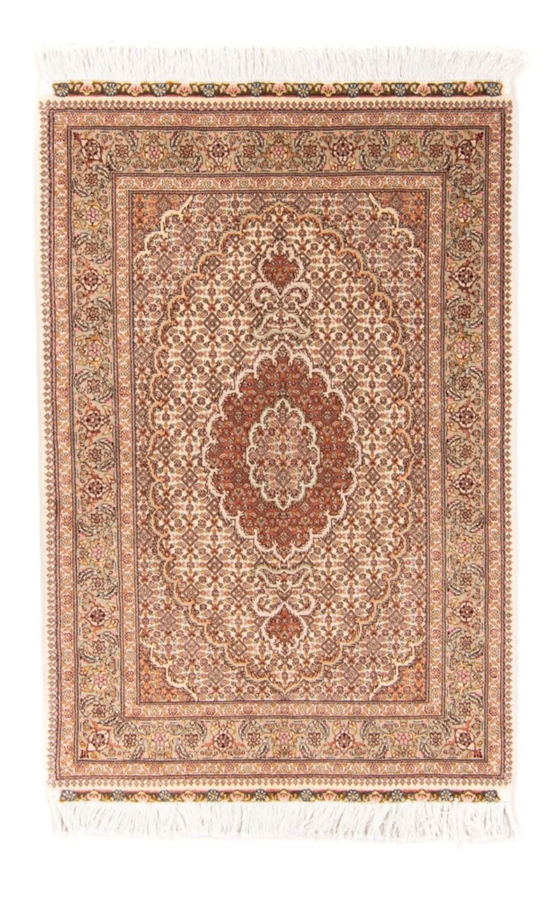 Täbriz - 50 Raj Teppich 75x130cm - Perserteppich