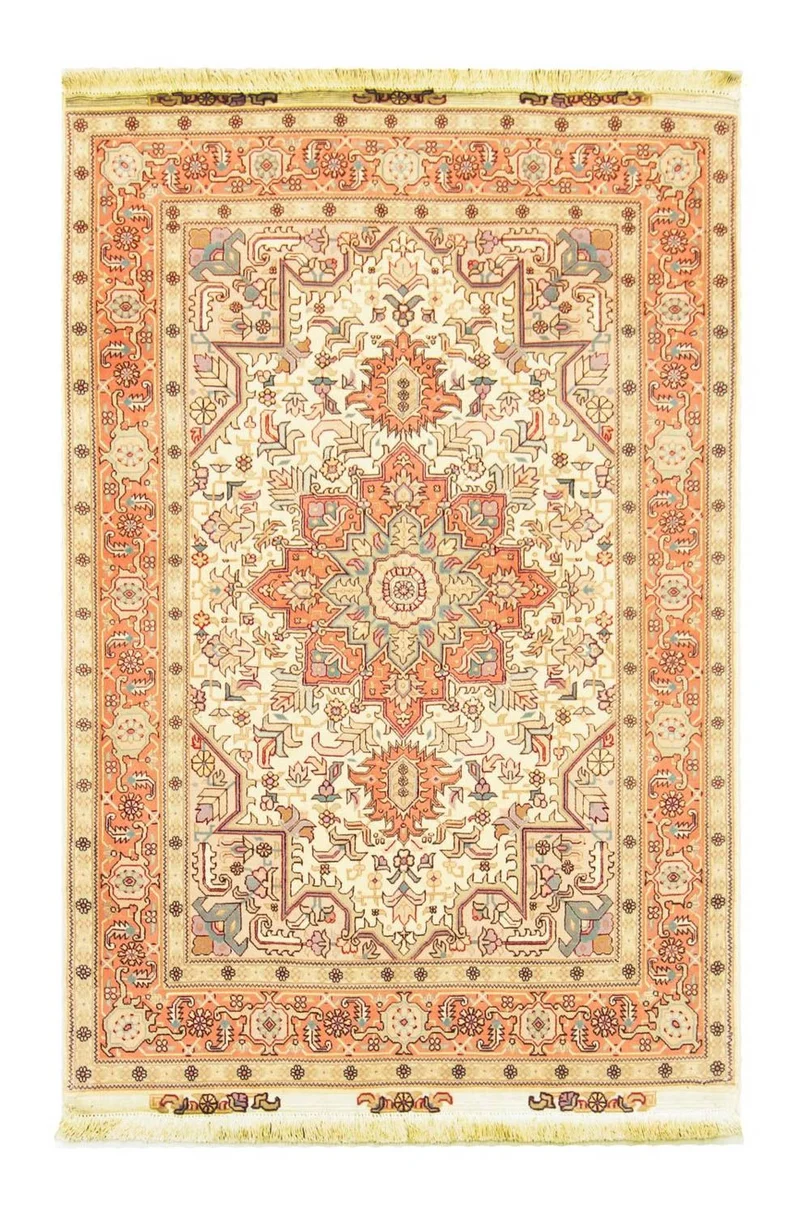 Täbriz - 50 Raj Teppich 101x148cm - Perserteppich