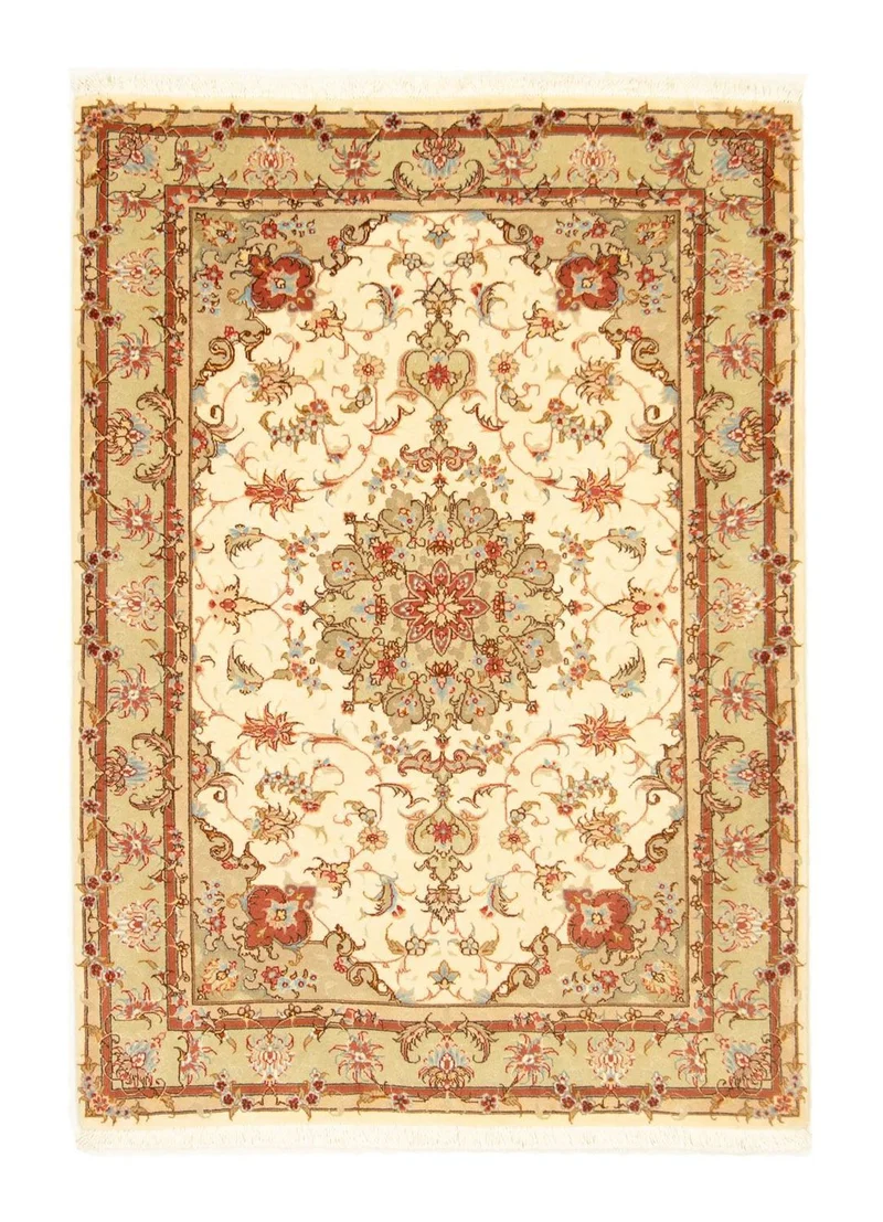 Täbriz - 50 Raj Teppich 103x143cm - Perserteppich