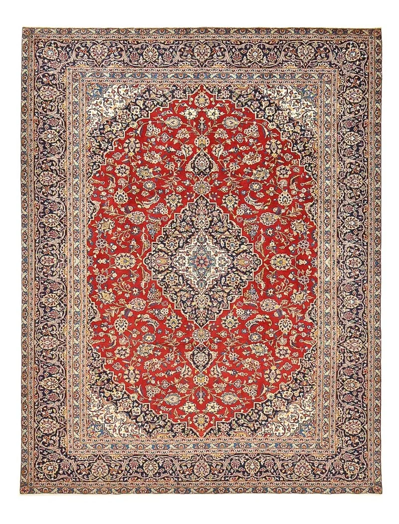 Perserteppich - Keshan - 290 x 392 cm - rot