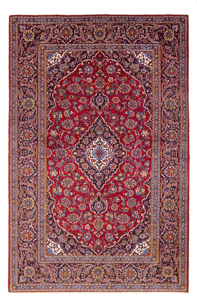Perserteppich - Keshan - 200 x 300 cm - rot