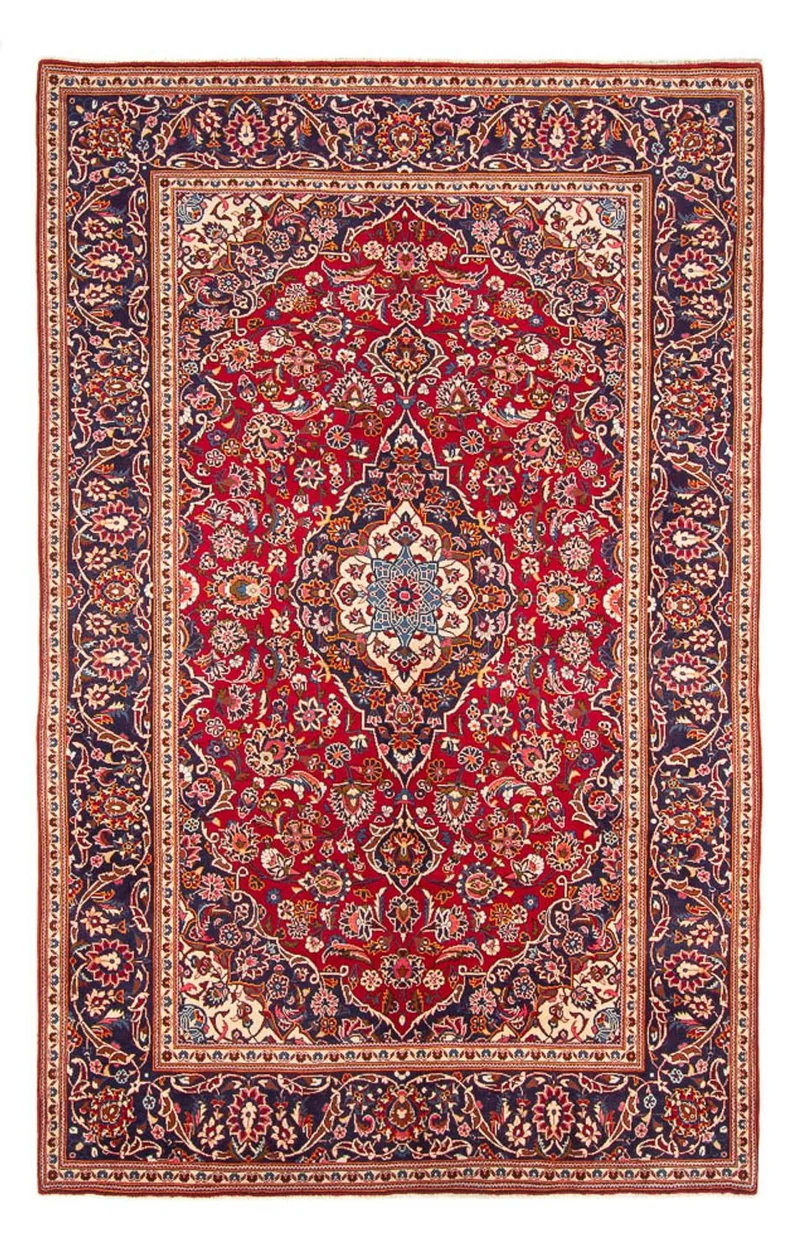 Perserteppich - Keshan - 202 x 303 cm - rot