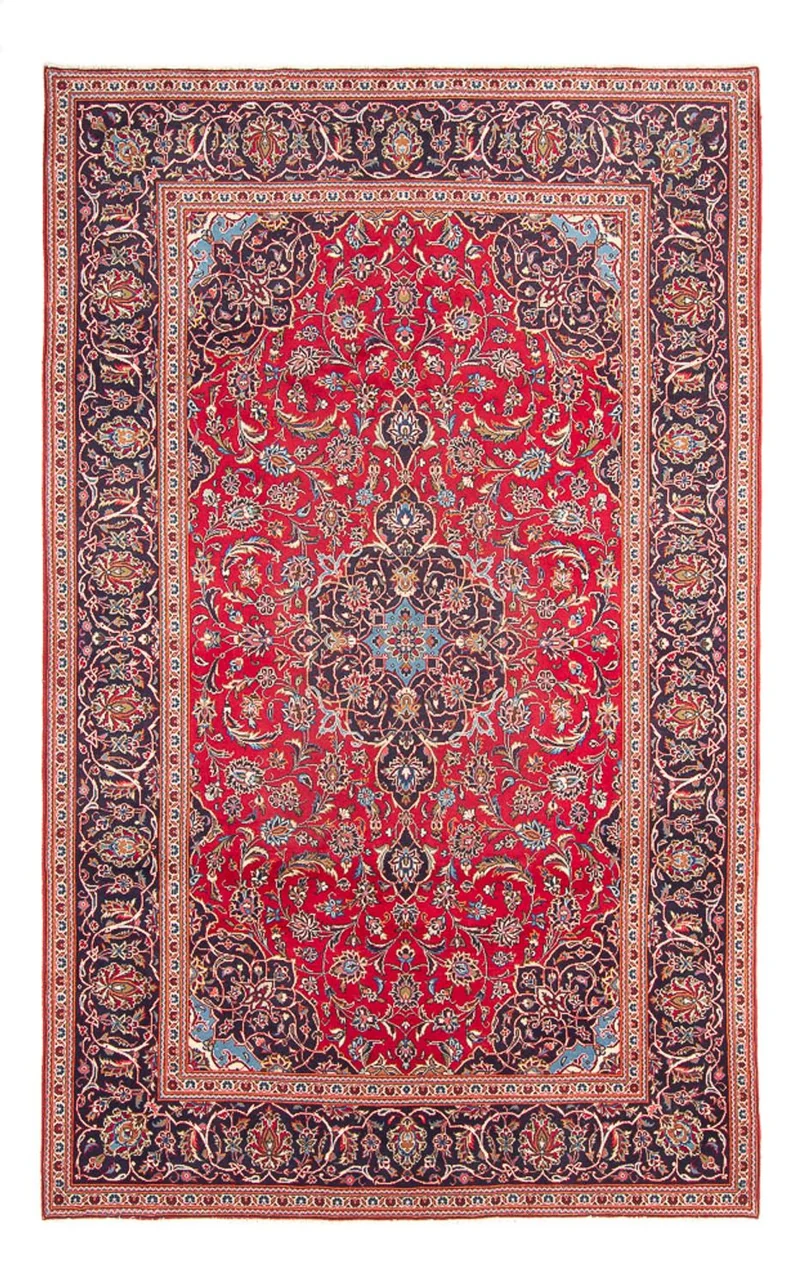 Perserteppich - Keshan - 198 x 306 cm - rot