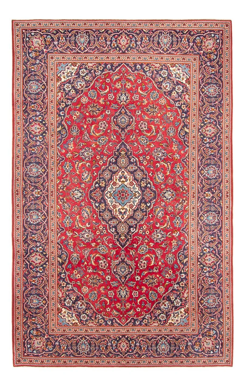 Perserteppich - Keshan - 200 x 303 cm - rot