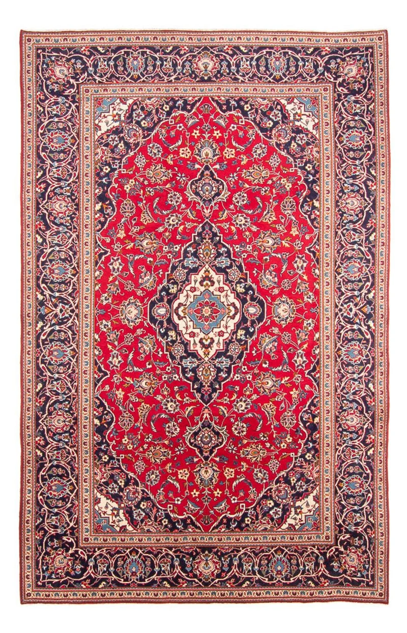 Perserteppich - Keshan - 200 x 300 cm - rot