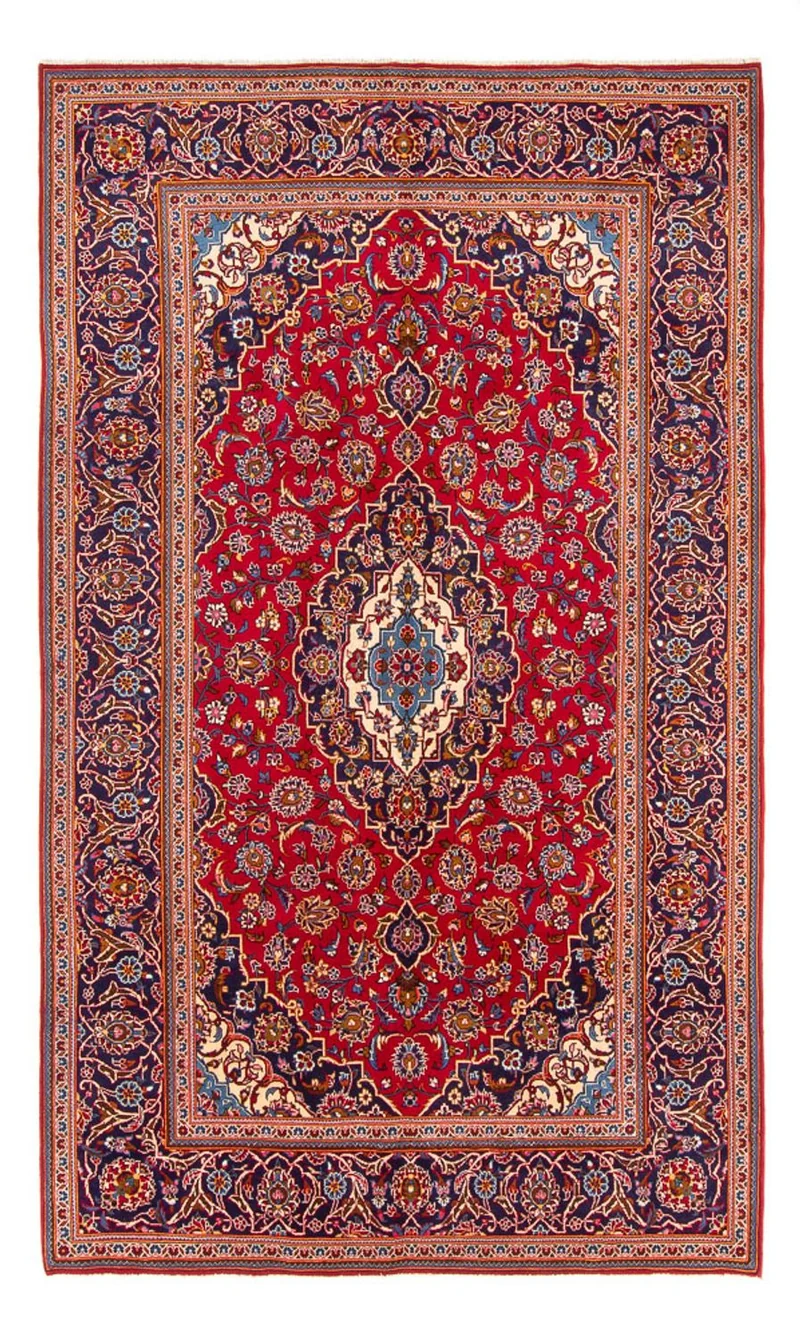 Perserteppich - Keshan - 196 x 306 cm - rot