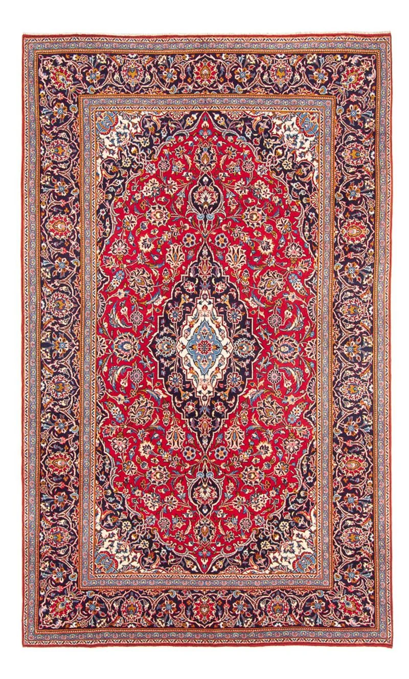 Perserteppich - Keshan - 196 x 304 cm - rot