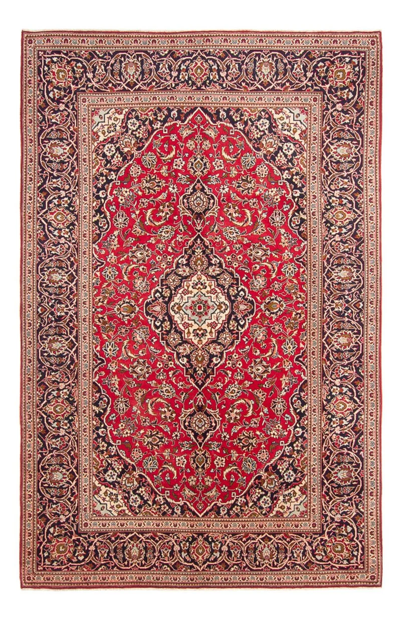 Perserteppich - Keshan - 200 x 293 cm - rot