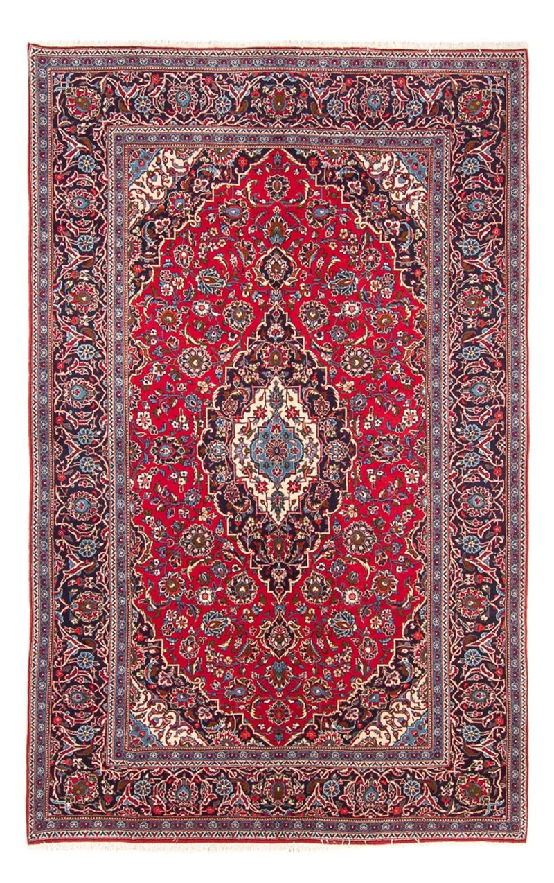 Perserteppich - Keshan - 195 x 300 cm - rot