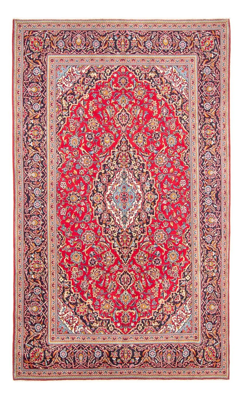 Perserteppich - Keshan - 198 x 290 cm - rot