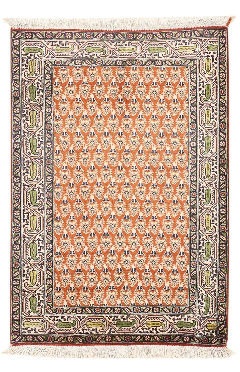 Täbriz - 50 Raj Teppich 63x97cm - Perserteppich