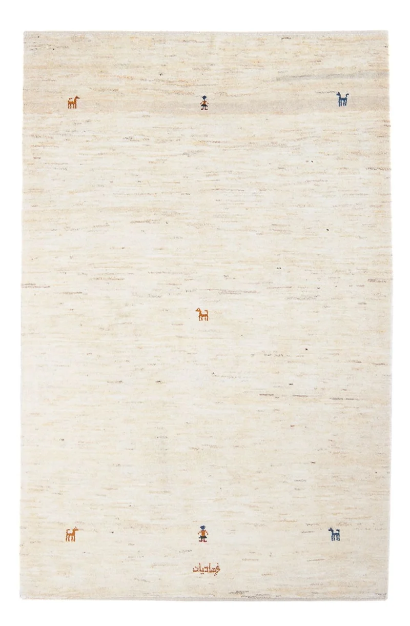 Gabbeh Persisch Teppich 120x176cm - Perserteppich Wollteppich