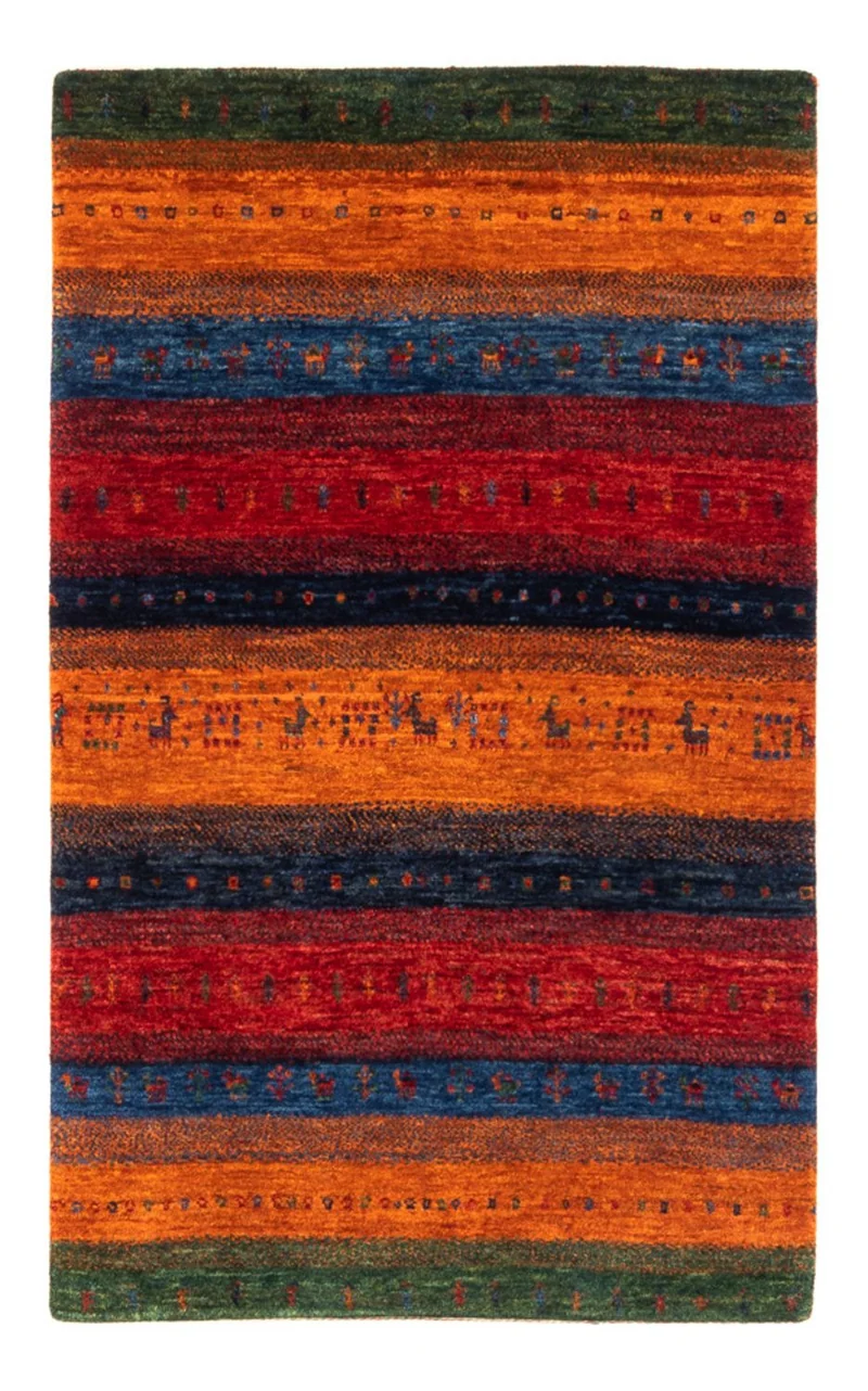 Gabbeh Teppich - Loribaft Perser - Royal - 86 x 137 cm - mehrfarbig