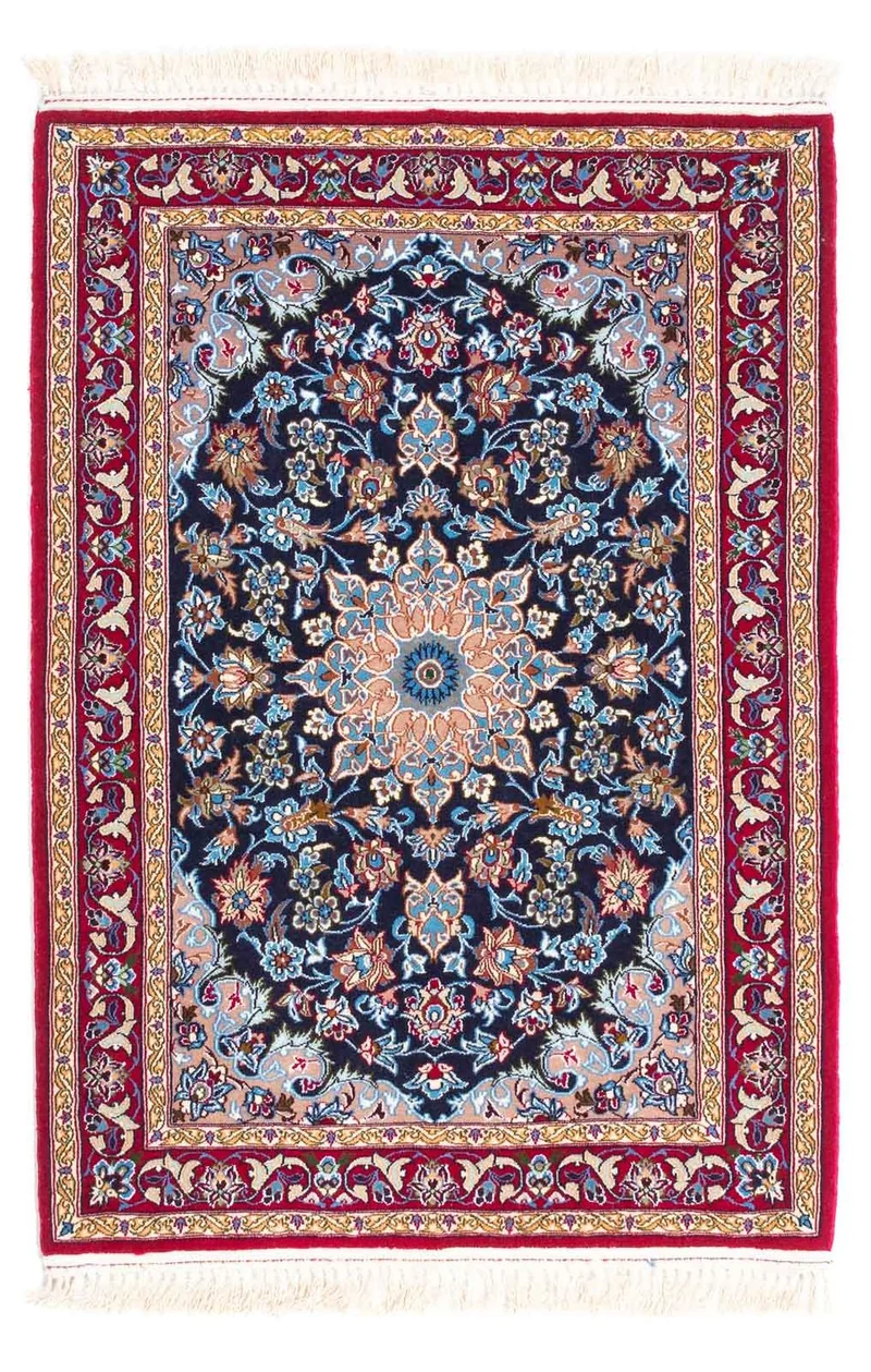 Isfahan Teppich 72x104cm - Perserteppich