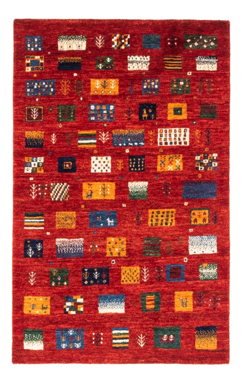 Gabbeh Teppich - Loribaft Perser - Royal - 85 x 130 cm - mehrfarbig