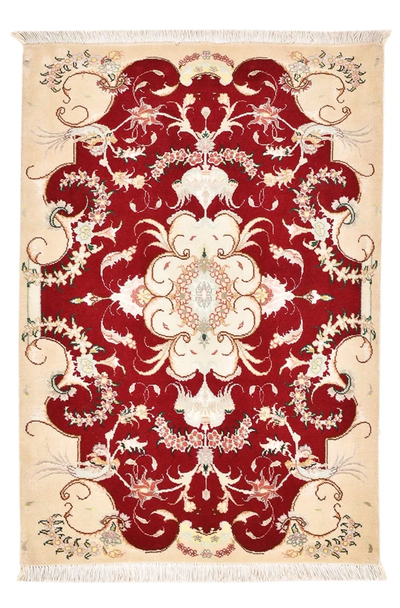 Täbriz - 50 Raj Teppich 60x90cm - Perserteppich