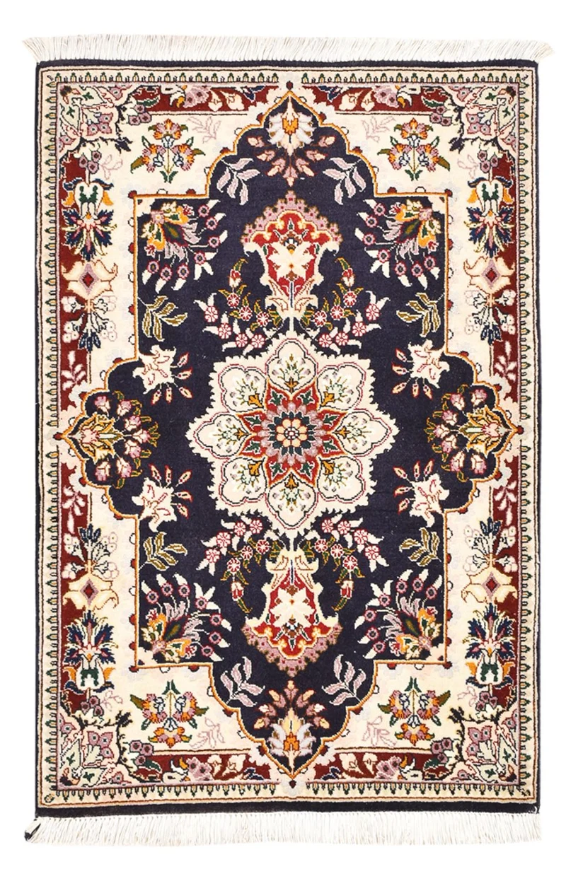 Täbriz - 50 Raj Teppich 60x90cm - Perserteppich